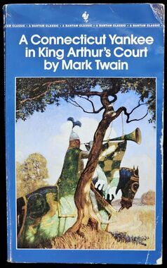 A CONNECTICUT YANKEE IN KING ARTHUR'S COURT by Mark Twain 1981 Bantam Paperback